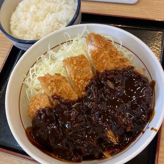 味噌かつ丼+ライス(かつさと 多摩センター店)