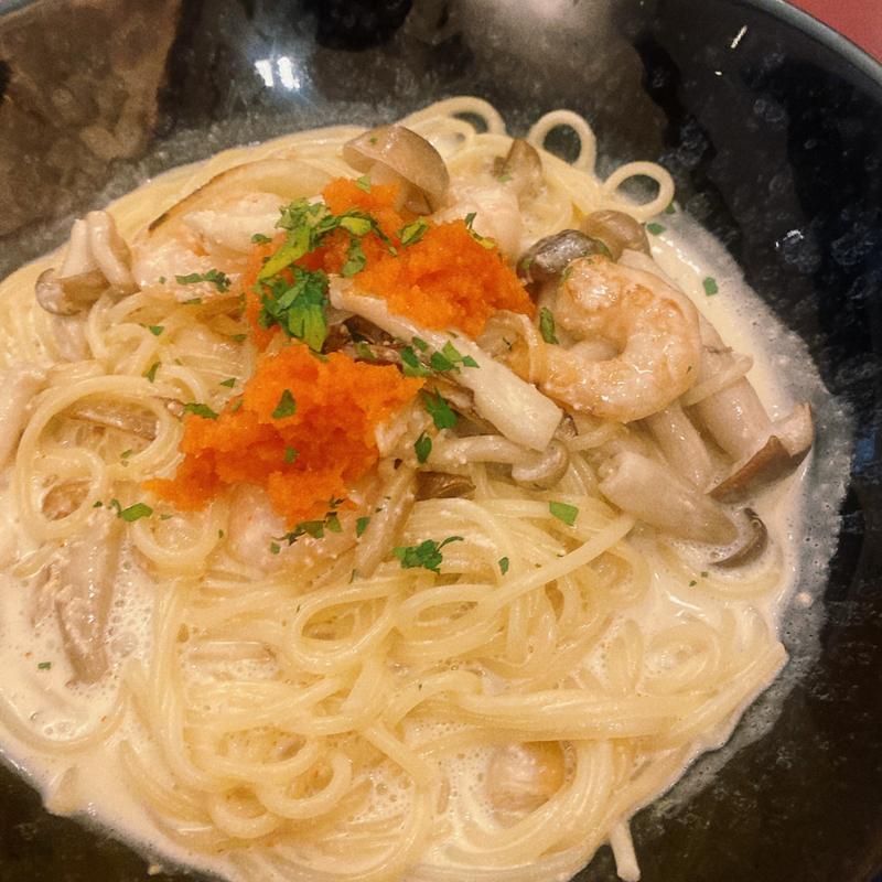 たらこスパゲッティ(壁の穴 自由が丘店)