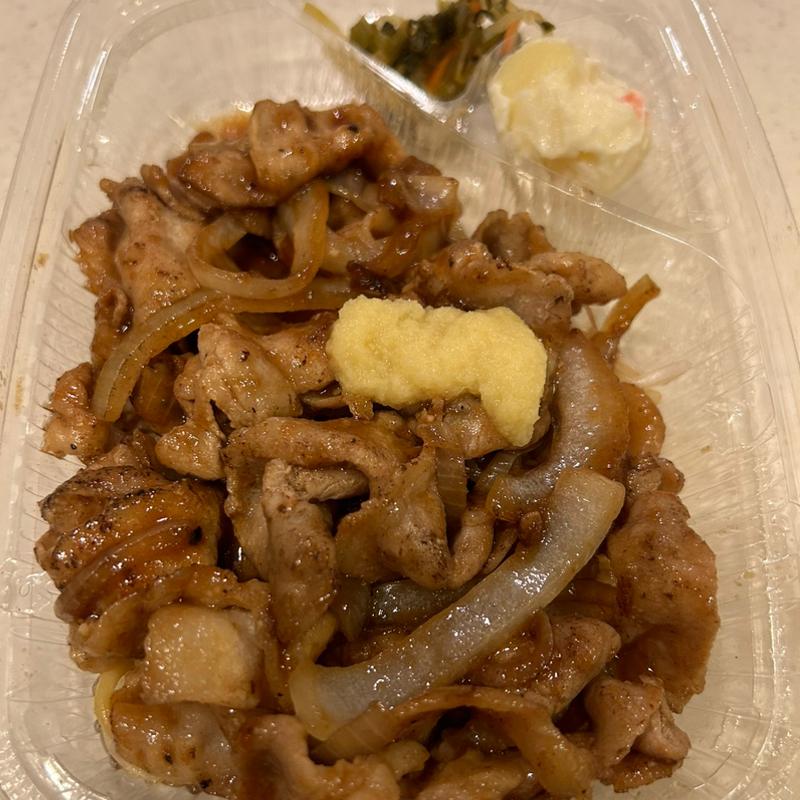 しょうが焼き弁当(ほっともっと 枚方野村店)