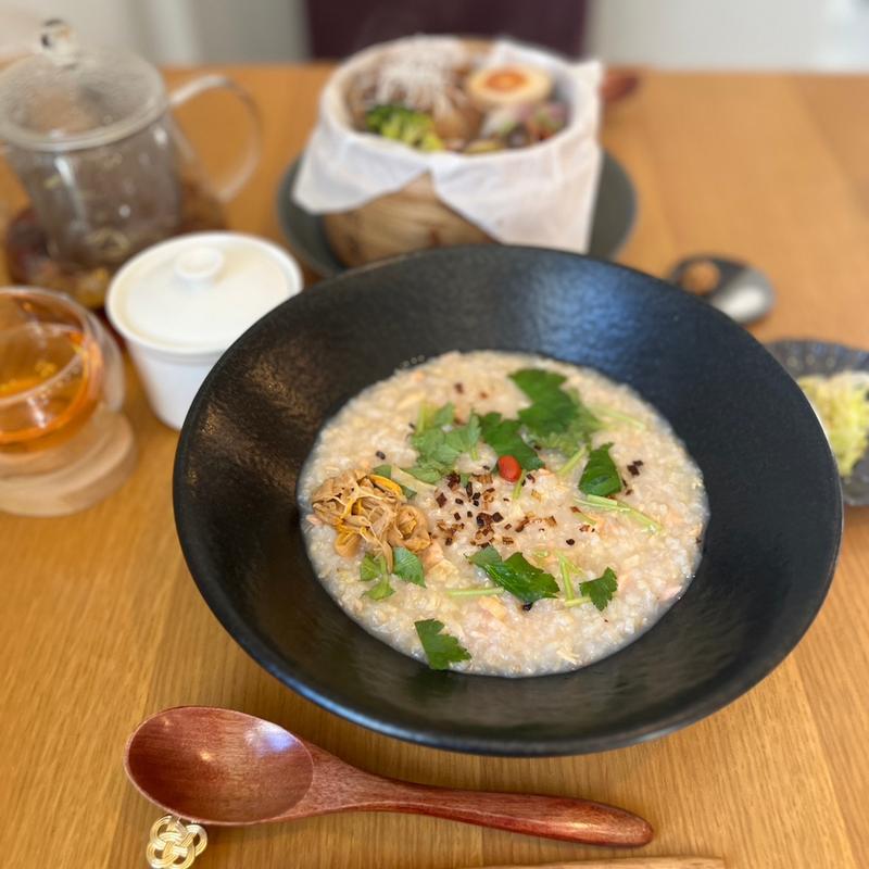 鶏肉の特製薬膳粥(鎌倉 トトのエ｜薬膳お料理と茶菓)