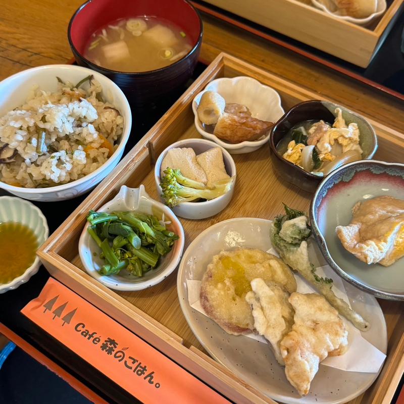 竹籠御膳(Cafe森のごはん。)