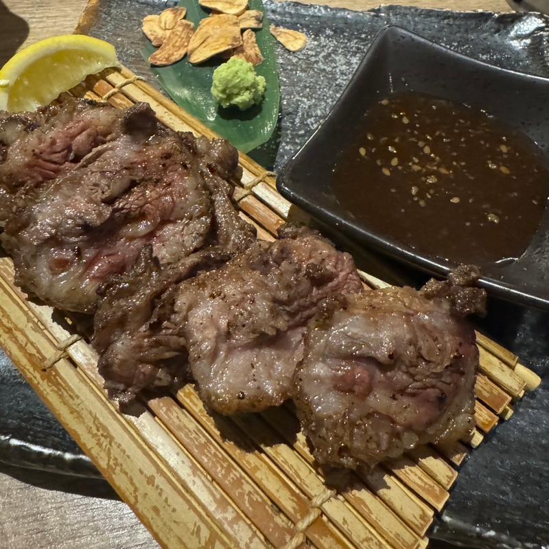 炭火焼きステーキ(隠れダイニング あし跡)