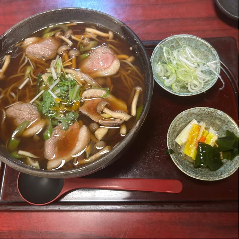 鴨南蛮そば(一両 )