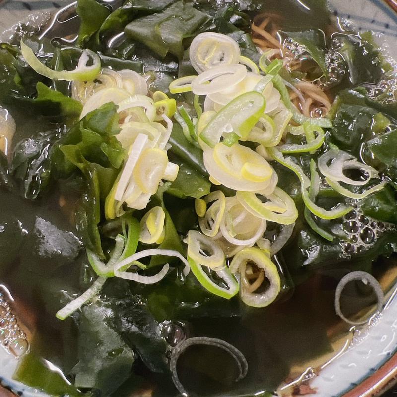 わかめそば(ホーチャン)
