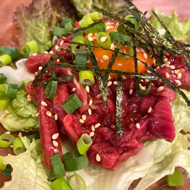 馬刺しカルパッチョ(Dining bar Takuan （ダイニングバータクアン 沢庵）)