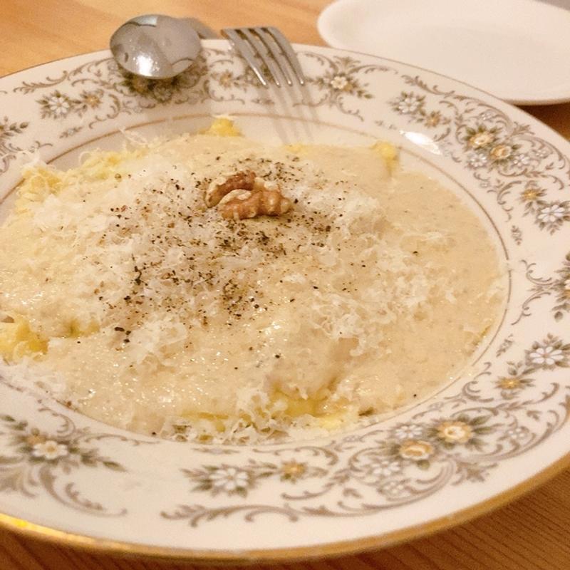 ほうれん草とリコッタチーズのラビオリ(ブルッティ エ ブォーニ )