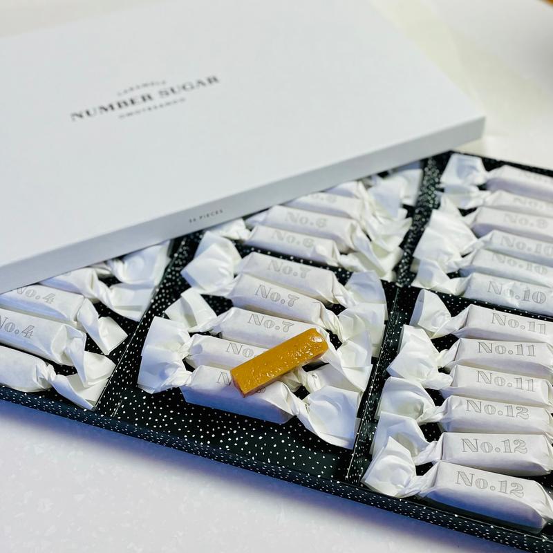 NUMBER SUGAR 36PIECES(NUMBER SUGAR)