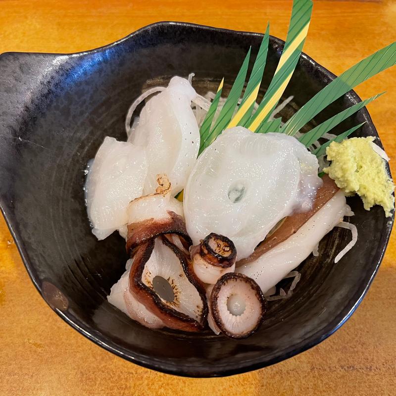 生タコ刺身(酒蔵 石松)