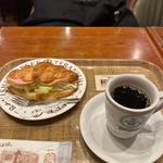 サンドイッチモーニング(てらにし珈琲店 国泰寺店)