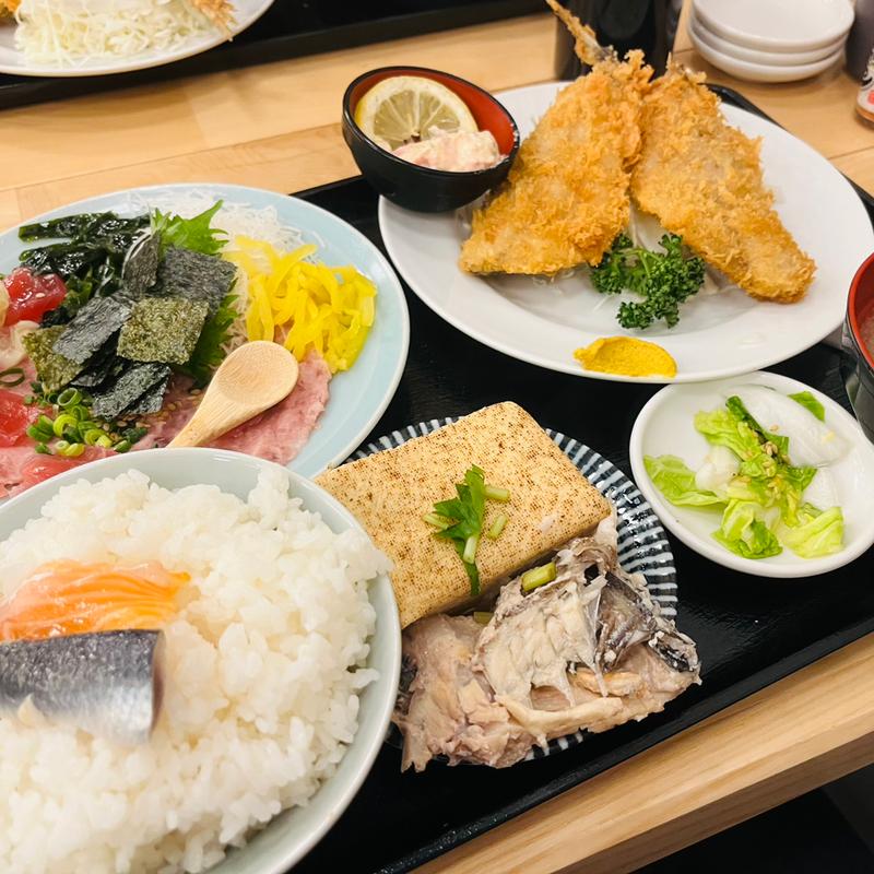 オカモ定食(魚の店 オカモ倶楽部 丸の内店)