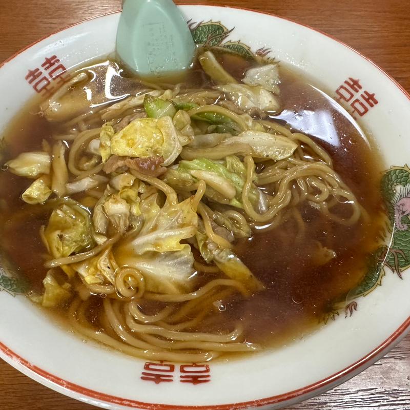 スープ入り焼きそば（並）(こばや食堂)