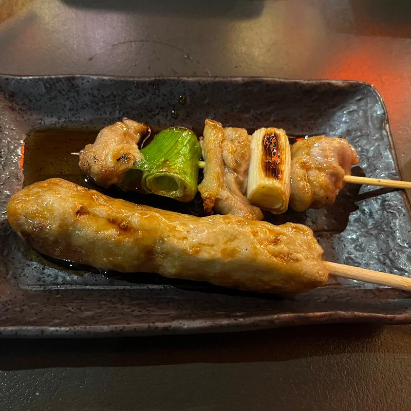 焼き鳥（ねぎま&つくね）(ぱぶ茶屋 祭)