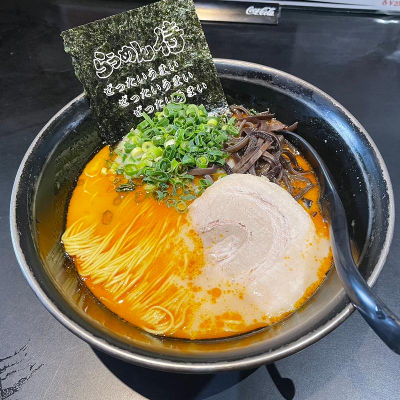 甘えび香味らうめん(らうめん侍 金沢百番街店)