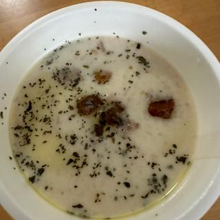 季節のスープ クラムチャウダー(パークサウスサンドイッチ)