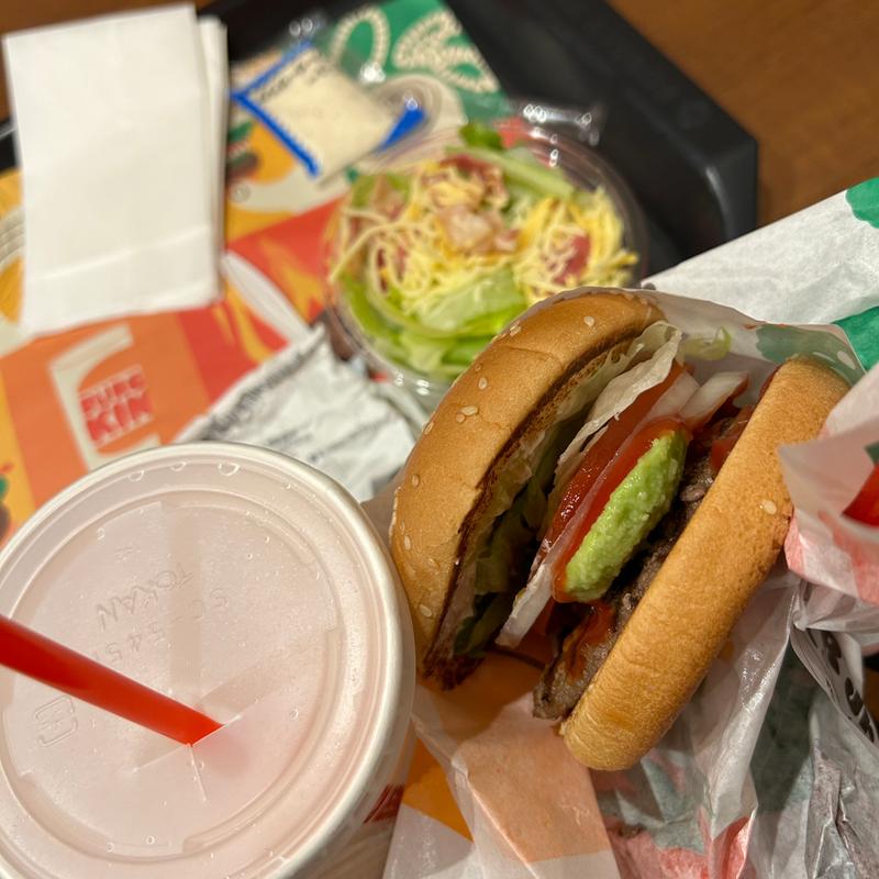 アボカドワッパーJrセット(バーガーキング 西大島駅前店)