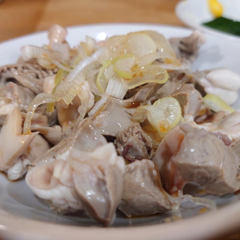 ほるもんポン酢・酢味噌(名物やきとん とみちゃん 堀切菖蒲園店)