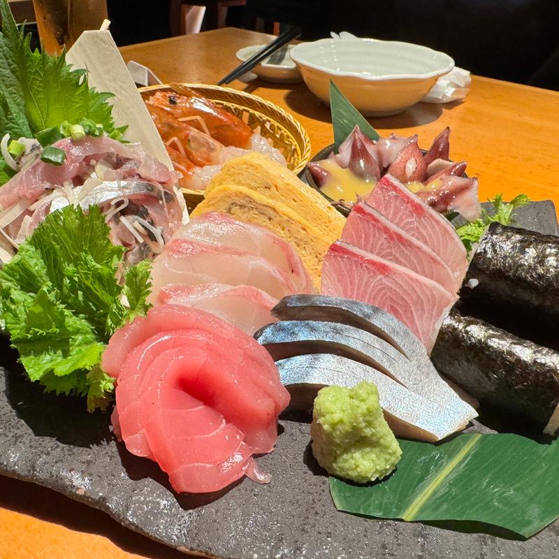 刺身６点盛り(魚金浜松町店)