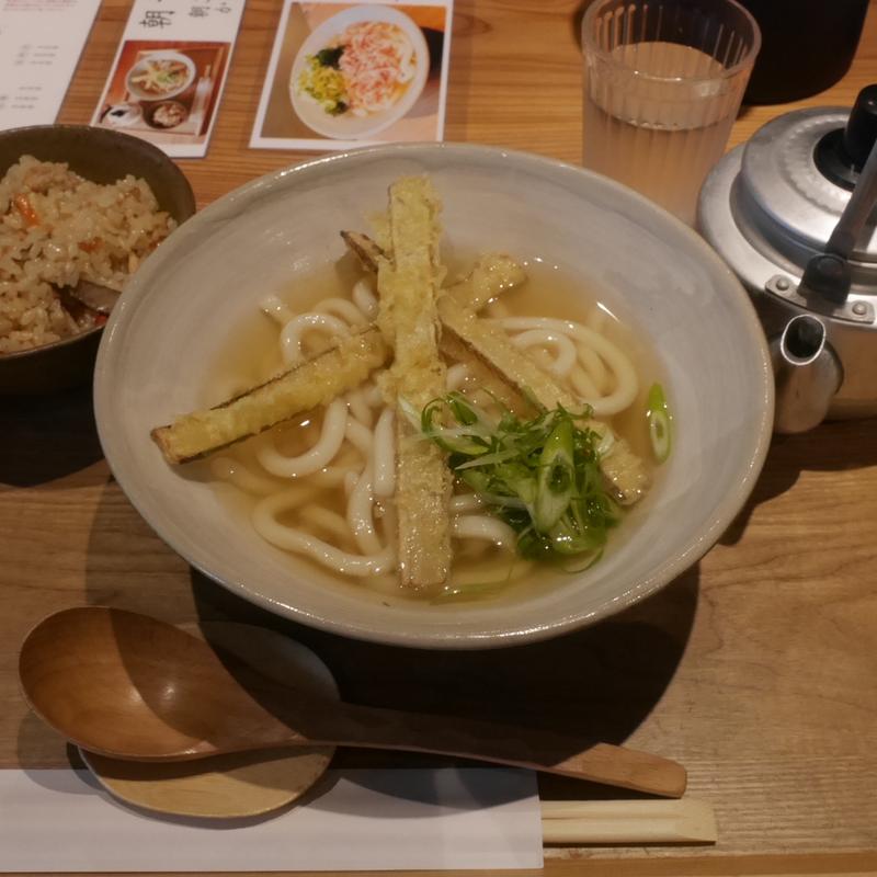 朝うどん(峰のうどん)