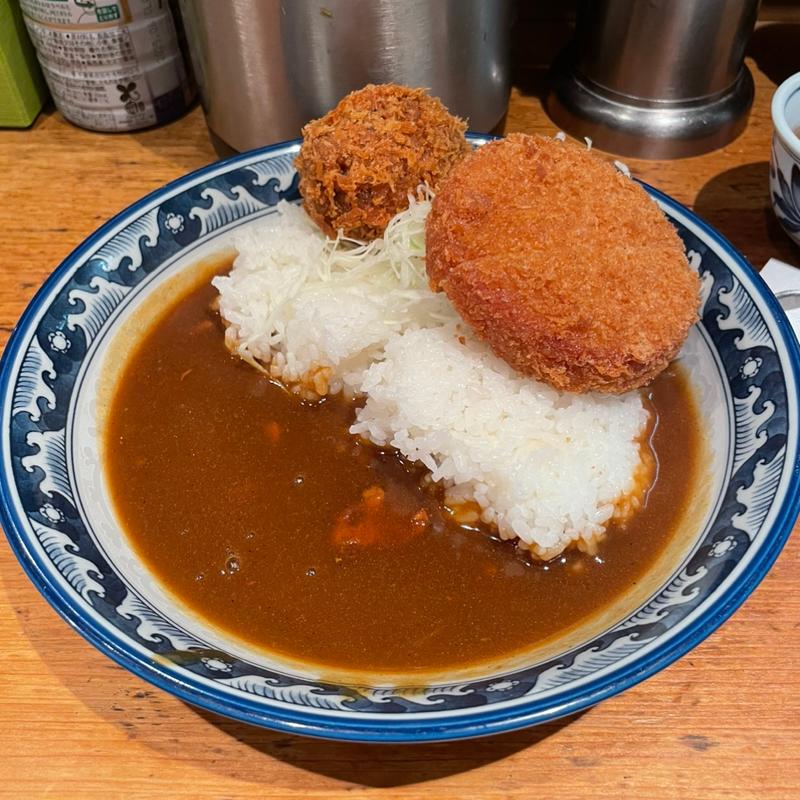 ミックスカツカレー(はしや)