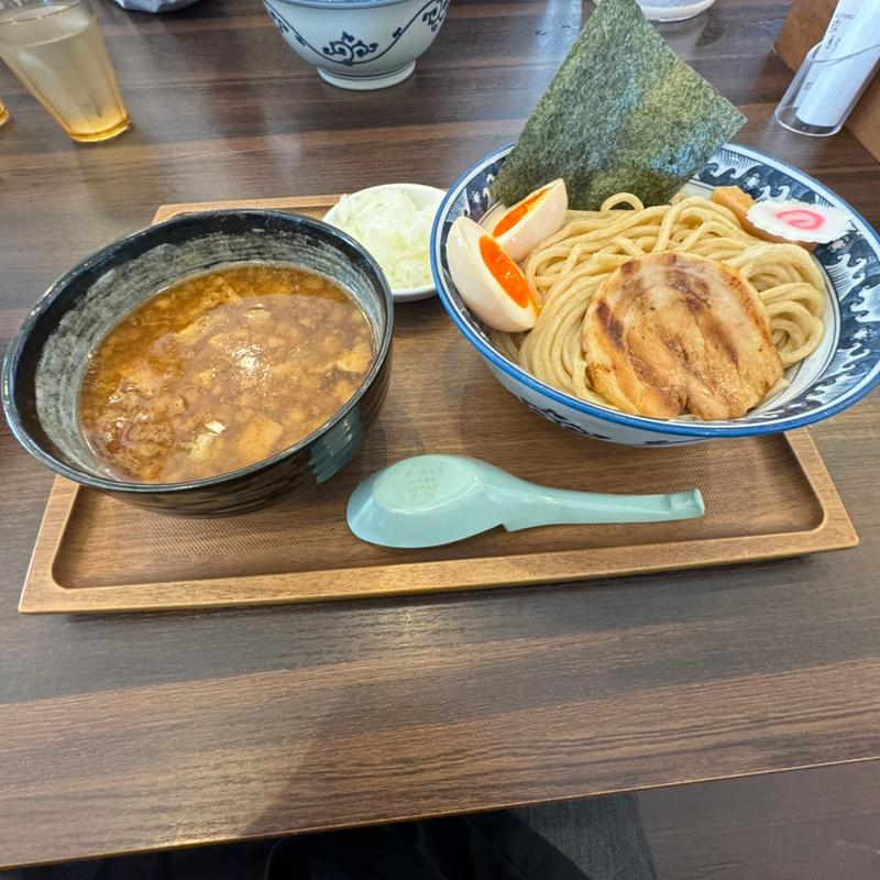 豚骨魚介つけ麺(味玉)(麺屋 武士道 八千代店)