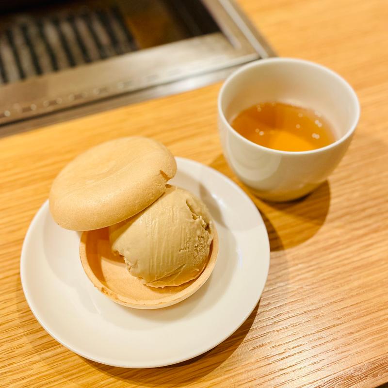 最中アイス　ほうじ茶(ビーフキッチン 中目黒本店)