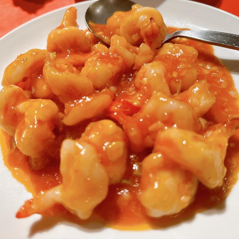 海老のチリソース煮(新亜飯店 芝大門店 （シンアハンテン 新亞飯店）)