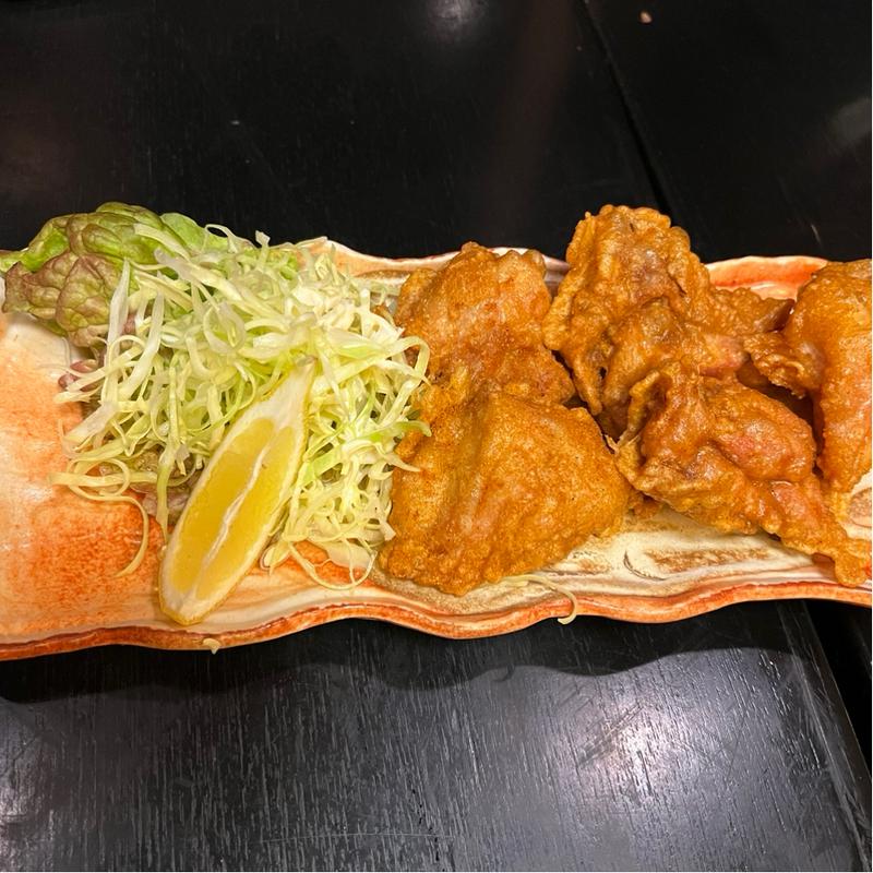 唐揚げカレー・ガーリック味(串ひろ )