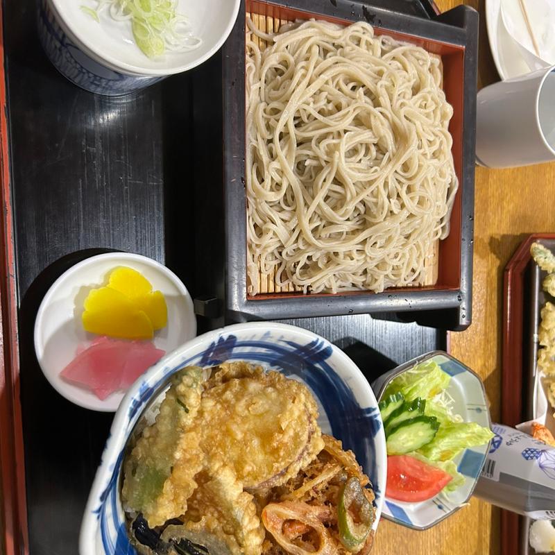 天丼セット(そば処 寿々間 （すずま）)