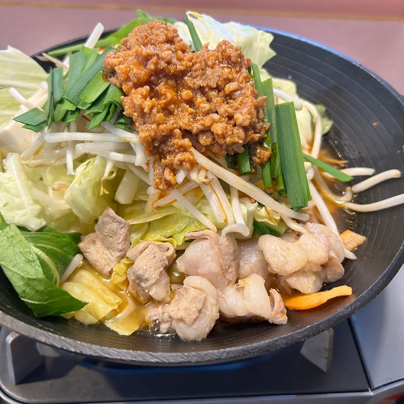 もつ鍋うどん(味の民芸 宇都宮帝京大前店 )