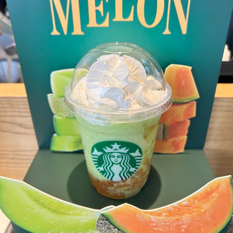 メロンフラペチーノ(スターバックスコーヒー 済生会宇都宮病院店)