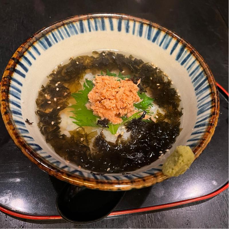 鮭茶漬け(串ひろ )