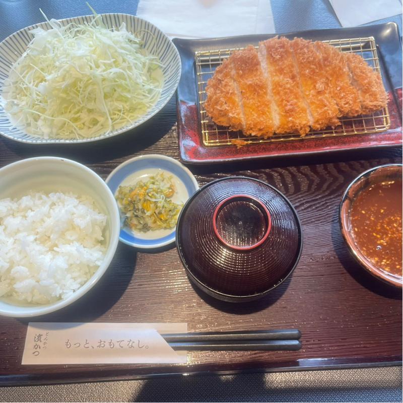 ロースかつ御膳(とんかつ濵かつ 福岡小田部店)