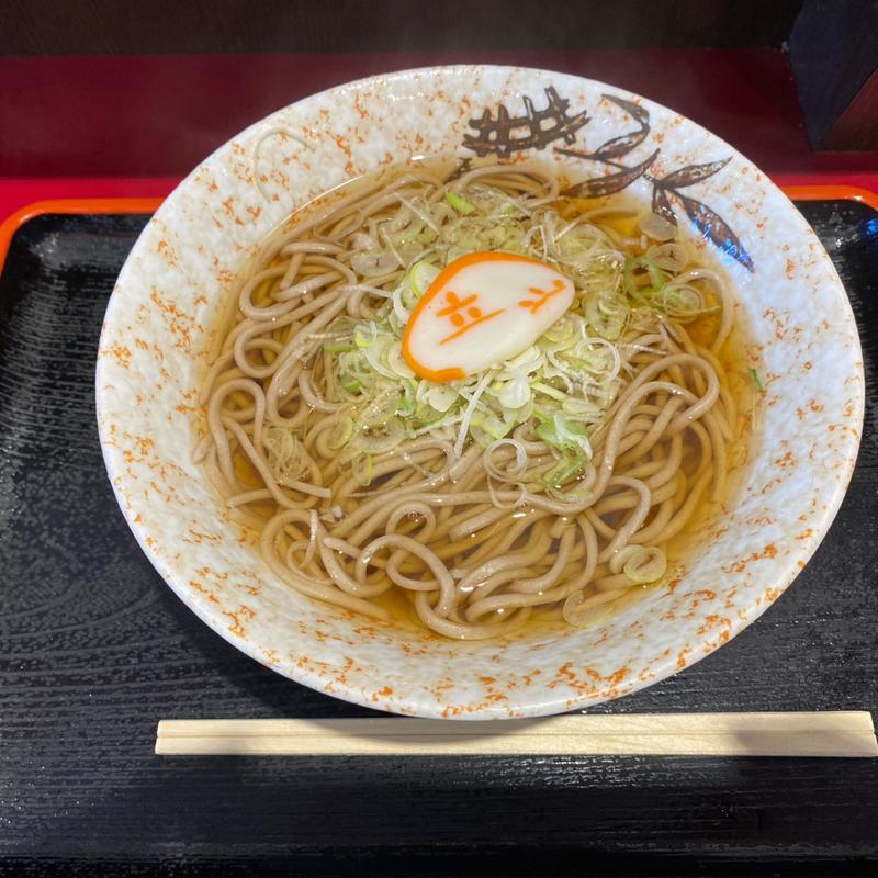 かけそば(立山そば JR富山駅構内店 )
