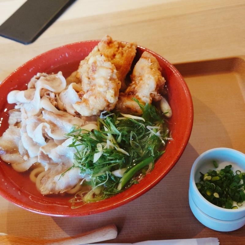 合盛うどん　大盛(麦の杜)