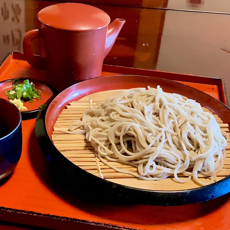 ざる 十割(機械麺)(仙酔庵)