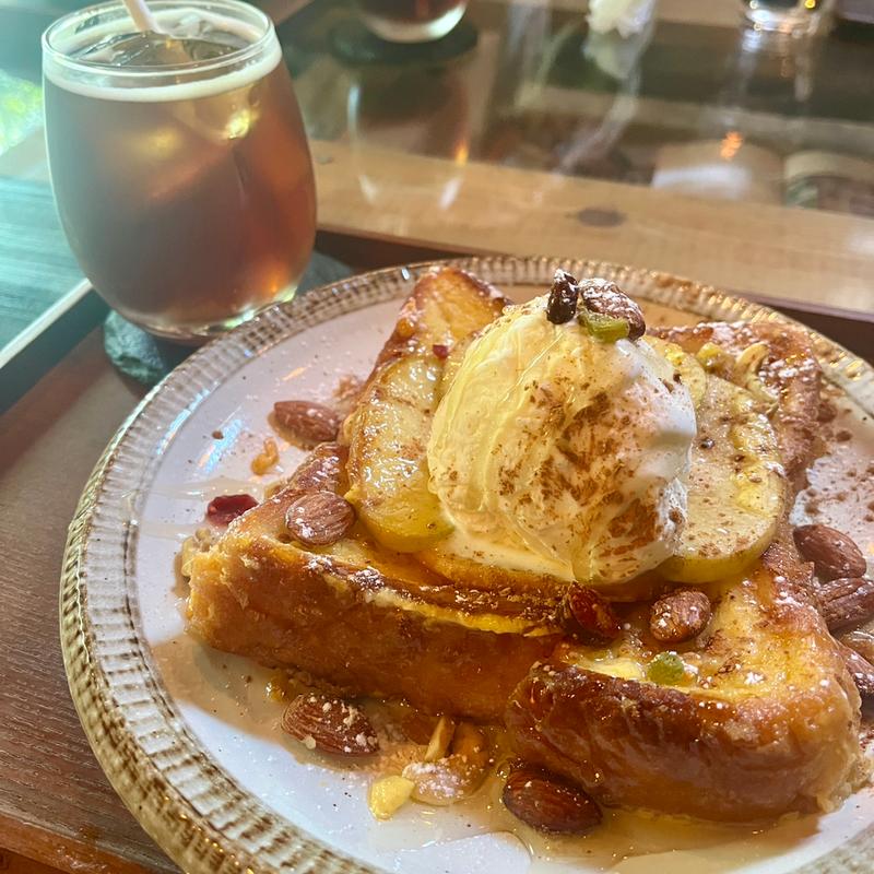 デザートフレンチトースト（焼きりんご）(WAEN dining & hairsalon)