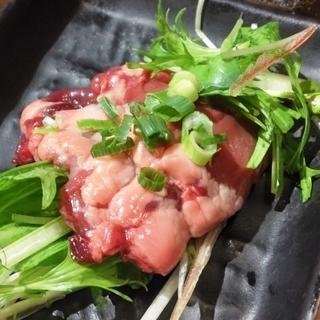鶏さしみーと（ハツ）(博多 かわ屋 大井町店)