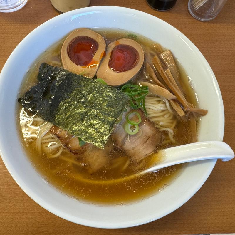 🍜中華そば(鶏と魚介のWスープ)(ななまる)