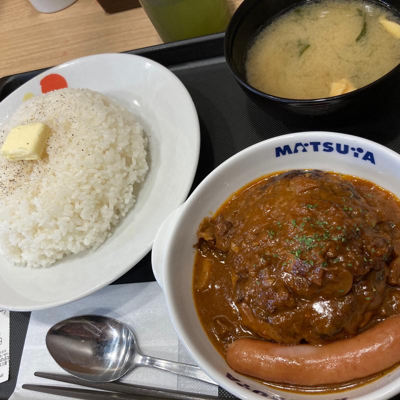 ポーランド風ミエロニィハンバーグ(松屋 小田急永山店 )