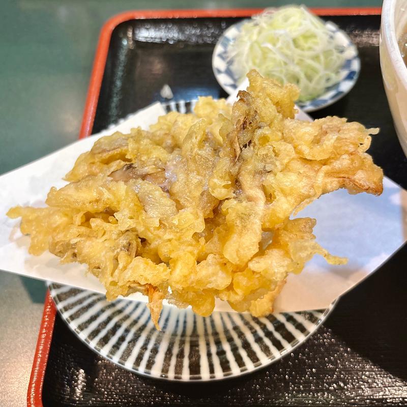 舞茸天(そば切り八代(はちだい))