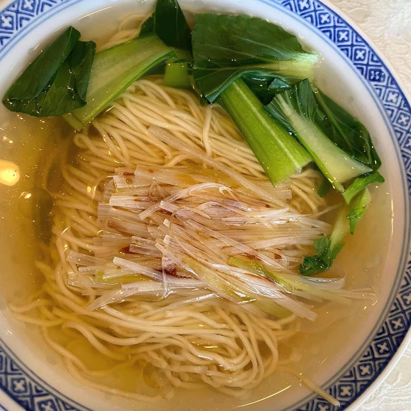 ネギソバ(広東料理 順徳)