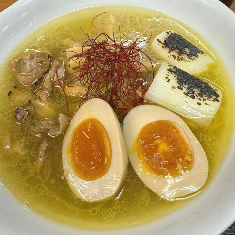 真 鶏塩中華そば(魔界ラーメン 月光 )