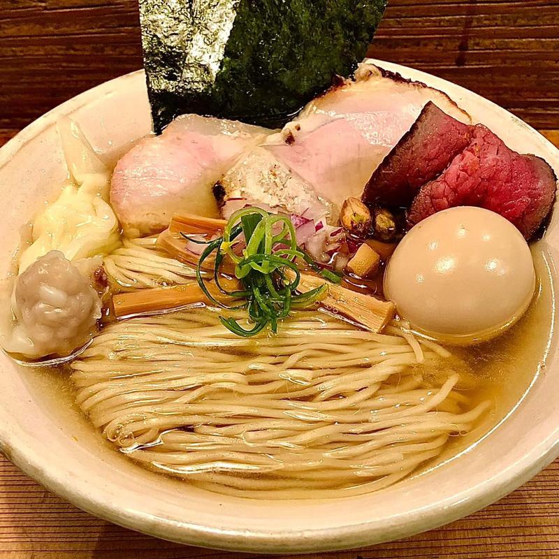 塩いりこらあ 特上トッピング(Homemade Ramen 麦苗 )