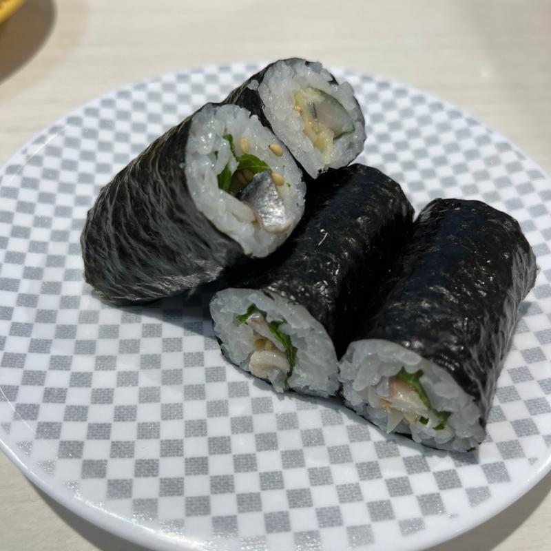 鯖しそ海苔巻き(魚べい 平岸店)