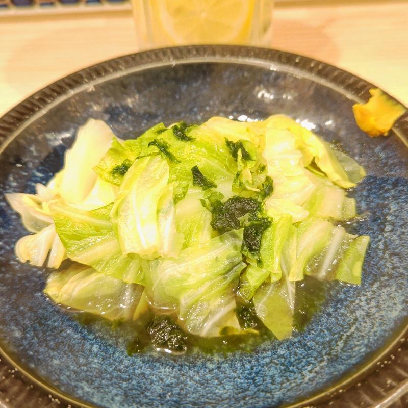 海おでん 春キャベツ(貝・海苔巻き 野毛しらはら)