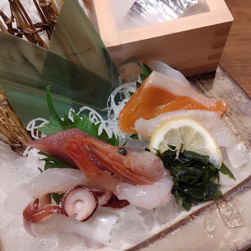 海の幸刺身7点盛り(個室居酒屋 北海道直送 花の舞本店 札幌北２条店)