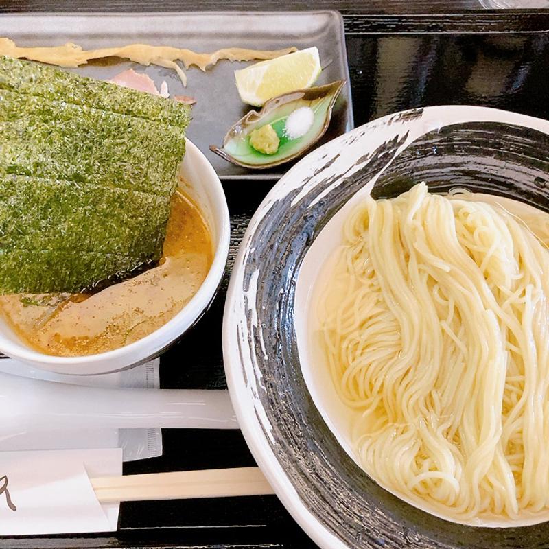 海老つけ麺(廣島らぁ麺 九重商店)