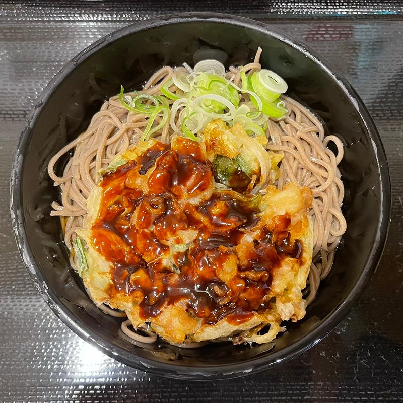 春キャベツのホイコーローそば(よもだそば 名古屋うまいもん通り広小路口店)