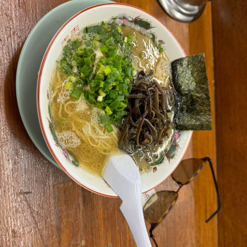 ラーメン　キクラゲ(しぇからしか 東灘店)