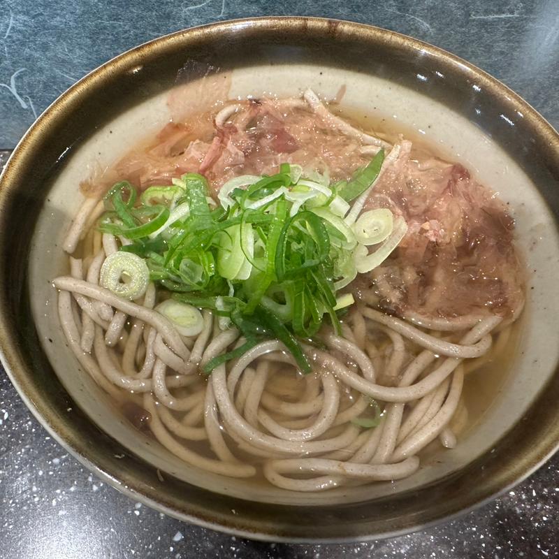 かけそば(今庄そば 福井駅改札外店)